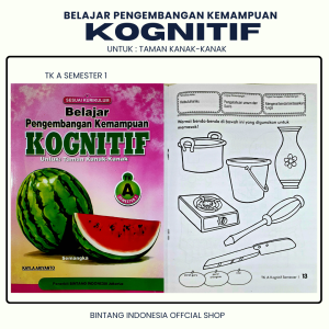 MOTORIK -BELAJAR PENGEMBANGAN KEMAMPUAN KOGNITIF UNTUK TK A DAN TK B SEMESTER 1 & 2