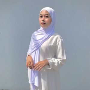 Jilbab Humaira Instan Pashmina Malay Bahan Jersey Hijab Pashmina Instan Malay Best Seller