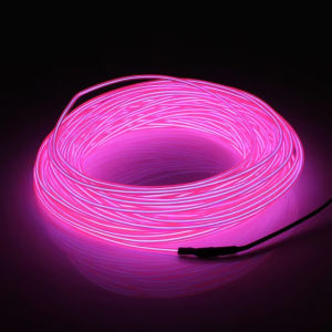 5 Meter Glow EL Wire Cable LED Neon Dance Party DIY Costumes Clothing Luminous Car Light Decoration Clothes Ball Rave