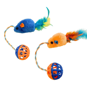 Sound Cats Teaser Ball Plush Chewable Mouse Bells Toy Encourages Exercise And Behavior Pet Lover Gift