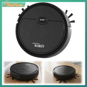 【Fast Delivery】 3-in-1 Smart Robot Vacuum Cleaner Ultra-Thin Cordless Robot Vacuum Smart Navigation Low Noise for Hardwood Floor Tile Carpet Home Use 【Arrive 1-3 Days】