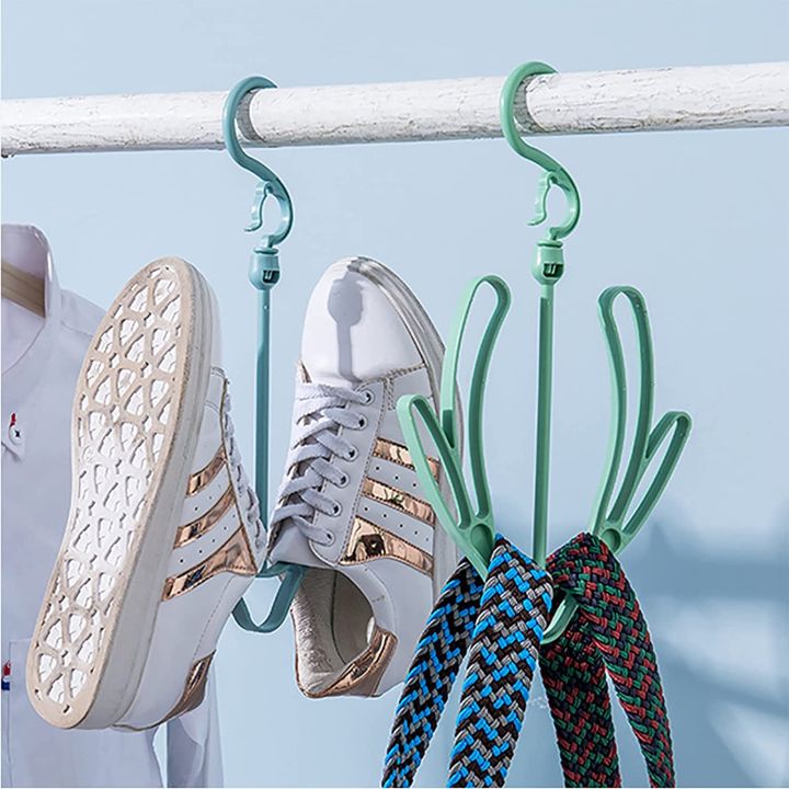 Shoe Hanger,Hanging Shoe Organizer,Hanging Shoe Rack,Shoe Drying Rack
