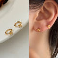 Small Hoop Earrings for Women Non Tarnish Earings for Women Piercing Earrings Set Earings for Kids Accessories Jewelry Set. 