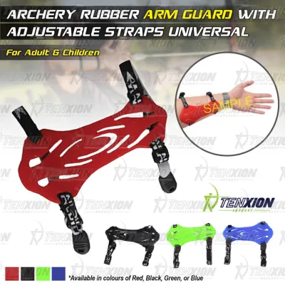 TenXion Archery Rubber Silicon Arm Guard Pelindung Lengan Busur Anak Panah Bow Arrow Cover Recurve Compound Traditional
