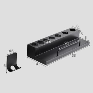 Lasvea Stand Holder for Airwrap Hair Stylers HS05 HS01&AccessoriesBathroom Storage Bracket