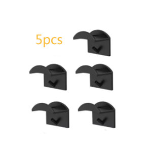 5pcs/pack No Drilling Self-Adhesive Hat Hooks Minimalist Wall Rack Hat Hangers Multifunctional Hooks Holder Baseball Caps Coat Hanging Hooks Home Organizer