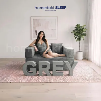 Homedoki KOSYSOFA SERIES / Sofa Bed 2 in 1 Multifungsi /Bisa Jadi Kasur Tidur Sofa / Ruang Desain Minimalis