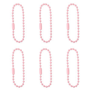 10/30Pcs 12cm Colorful Ball Bead Chains Fits Key Chain/Dolls/Label Hand Tag Connector For DIY Bracelet Jewelry Making Accessories