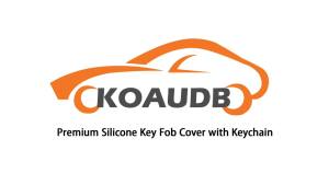 2X Silicone Key Fob Cover for Ford / Lincoln Accessories with Keychain