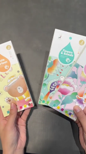 Pocket Watercolor Painting Book Watercolor Coloring Art Craft Supply for Kid Art Drawing Painting Book Gift for Toddler