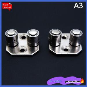 Fkend 2 cái tầng núi trượt cửa gỗ hướng dẫn con lăn người lưu giữ hàng đầu