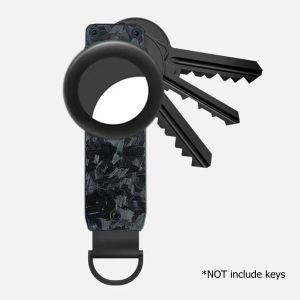 【Cod】keychain cho Apple airtag móc treo chìa khóa móc khóa bằng hợp kim nhôm tương thích với iOS airtag bán cho airtag trường hợp