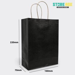 Store Age [20/100pcs] CHEAPEST Colour Paper Bag Doorgift For Party Wedding Goodies Bag Beg Goodies Barang Hantaran