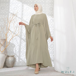 Wulfi Kaftan Sakinah Sage Green All Size