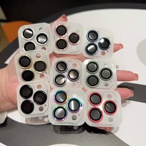 Suitable for Apple 17 protector CD Pattern Protection Ring iphone16pro Metal film for the rear camera of the phone