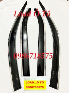 Vè Che Mưa Chỉ Inox Xe Hond HRV 2023-26 Form Mới Cao Cấp Bộ 04 Thanh Vè Sẵn keo Dán 3M