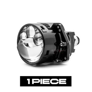 Sinolyn H4 H7 Bi โปรเจ็คเตอร์เลนส์แสงไฟ LED 3นิ้ว Hyperboloid Matrix 25000LM LED ดวงตานางฟ้า DRL โคมไฟหลอดฮาโลอุปกรณ์เสริมรถยนต์ H1 9005 9006