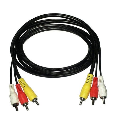 Kabel Aux Rca to Kabel Audio Video TV Set Top Box Meter