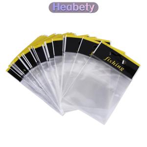 Heabety  100 chiếc túi móc câu cá nhỏ túi phụ kiện câu cá Túi Câu Cá cho cửa hàng câu cá