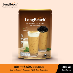 Bột Trà Sữa Ô Long LongBeach 300g (có thành phần sữa đặc)