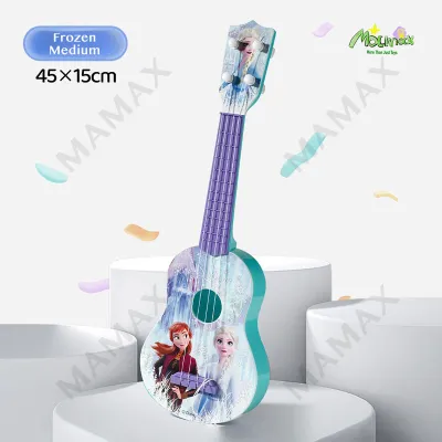 【SG Ready Stock】Frozen Elsa Kids Toy Ukulele★2 Sizes Available√Stimulated Musical Toys√Toy Musical Instrument√Childrens Guitar√Birthday Gift Idea for Kids√