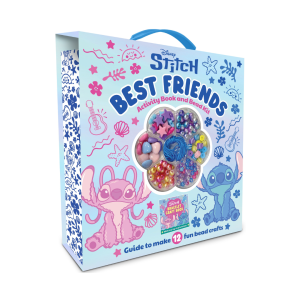 Disney Princess Friendship Bracelet Box Gift Set with Beads & Guide Book for Kids