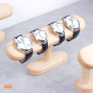 Rak Kayu Penyangga Jam Tangan Display Toko - INPI House