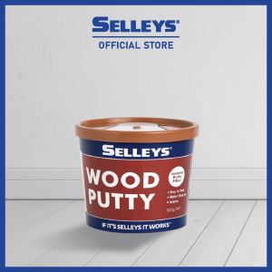 SELLEYS - WOOD PUTTY 500G SUPERIOR WOOD FILLER (NATURAL / TEAK) | READY-MIXED & PAINTABLE