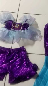 3 pcs mermaid costume set swimsuit for kids.1-6yrs old