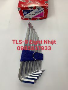 [Freeship+quà tặng 19k] Bộ lục giác Nhật 9 chiếc đầu bi 1.5-10 mm TLS-9 Eight tại Máy cầm tay NTT bảo hành dài hạn sử dụng dễ dàng