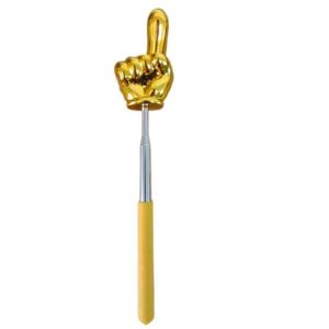PLNBFG Tay cầm chống trượt Que đọc sách có thể thu gọn Có thể mở rộng Thiết kế ngón tay Cần chỉ Nhẹ Dụng cụ chỉ dẫn giảng dạy Công cụ dành cho giáo viên trong lớp học