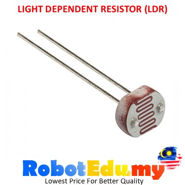 Light Dependent Resistor LDR Sunlight / Light Sensitive Resistance ...