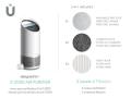 TruSens Air Purifier Replacement Filter 3-in-1 HEPA Drum for Z-2000 (Medium). 