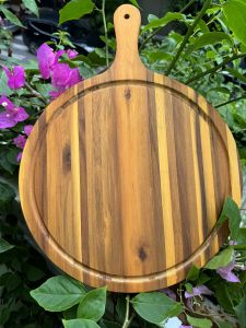 Thớt gỗ Chef Teak Đẳng Cấp Phong Cách Âu Mỹ - Dùng Cắt Thái Chặt Hoặc Trang Trí Thức Ăn Đa Năng