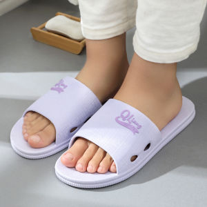 TW Wanita selesa sandal Flat dalaman & luaran selipar kasual tidak tergelincir biasa (Comfortable Women Flat Sandals indoor & outdoor Casual Slippers Non-slip Regular Fit)