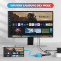 NEWDERY Switch Dock for Nintendo, Switch Docking Station for TV, Type C to 4K HDMI Hub Switch TV Adapter, Portable Travel PD Charging Dock for Nintendo Switch OLED/Steam Deck/Samsung DeX. 
