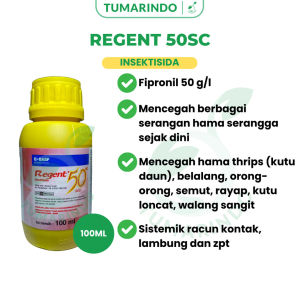 Regent Merah 50sc 100ml Insektisida Mengendalikan Hama Dan Zpt