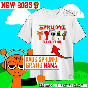 kaos sprunki anak gratis tambah nama kamu - kaos sprunki termurah 2025 terbaru