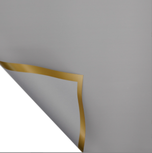 Flower Wrapping Cellophane Paper LINE SOLID Waterproof Kertas Buket Bunga Flower Wrap Ecer 6135