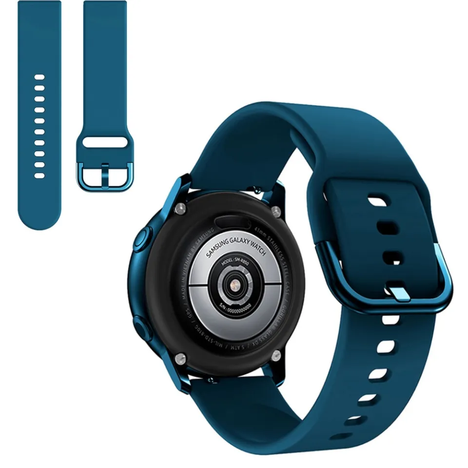 Watchband Silicone For Samsung Galaxy Watch 45mm 41mm Strap