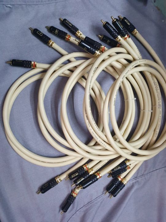 Dây AV WBT Hàng bãi Của đức Hàng cao cấp chuyên phối ghép giàn âm thanh cổ