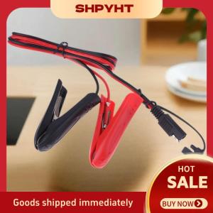 SHPYHT Xe năng lượng mặt trời sạc cáp mở rộng SAE để cá sấu cá sấu Clip nối nhanh chóng phát hành nhanh chóng ngắt kết nối