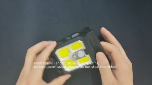Solar Garden Clip Light Home Garden Lighting Human Sensor Multifunctional Outdoor Clip Lights