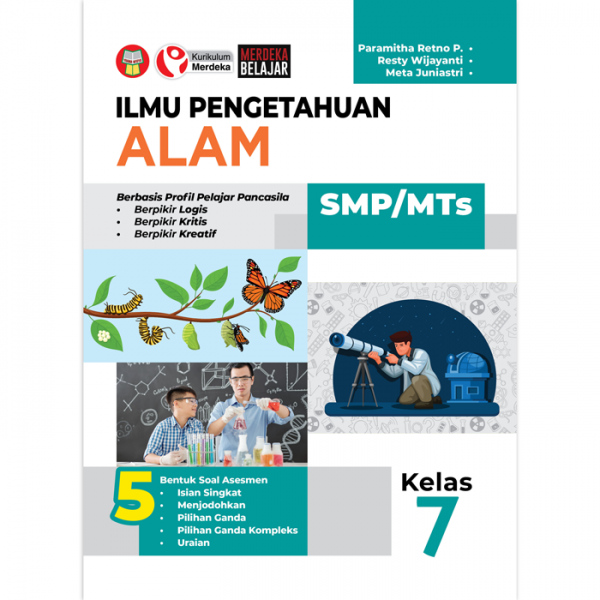 BUKU ILMU PENGETAHUAN ALAM/IPA UNTUK SMP/MTs KELAS 7 KURIKULUM MERDEKA