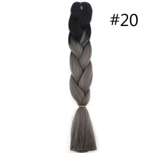 Teabelle  Tóc Nối Jumbo Tổng Hợp Kanekalon Ombre 60CM Afro Twist Bím Tóc