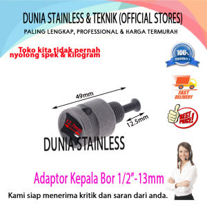 (BGH) Adaptor Kepala Bor 1/2in 13mm impact