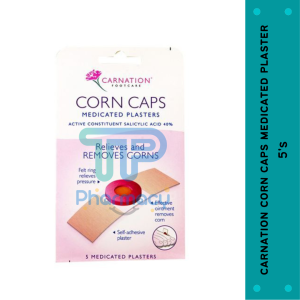 CARNATION CORN CAPS PLASTERS 5S