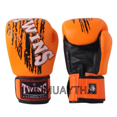 นวมชกมวย ทวินส์ สเปเชี่ยล Twins Special Boxing Glove BGVL3-TW3 หนังแท้