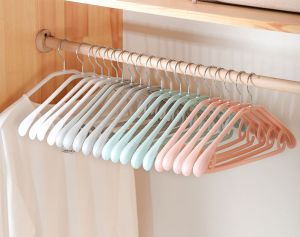 Clothes Drying Rack Non-Slip Plastic Hanger/Rak Pengeringan Pakaian Plastik Tidak Licin/晾衣架防滑塑料