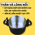 Nồi áp suất đa năng Media nấu được trên bếp từ, bếp ga, bếp than 4L-5L-7L. 